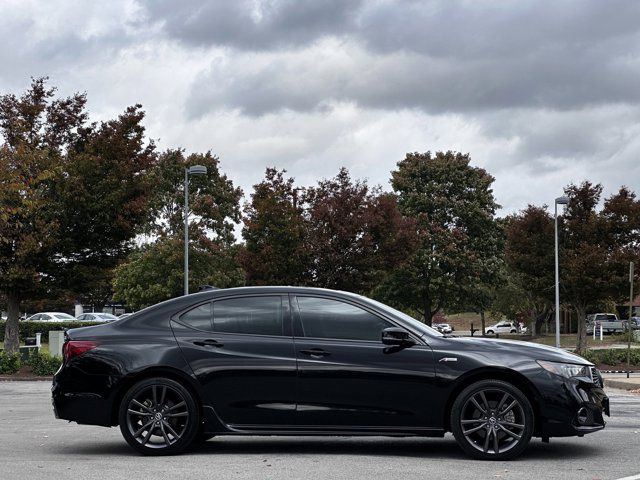 2019 Acura TLX A-Spec Red Leather