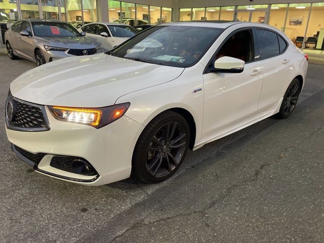 2019 Acura TLX A-Spec Red Leather