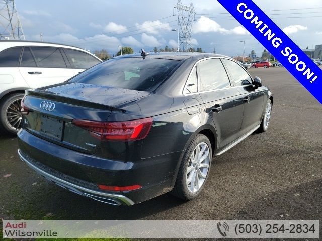 2019 Audi A4 Premium Plus