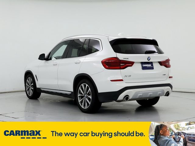 2019 BMW X3 sDrive30i