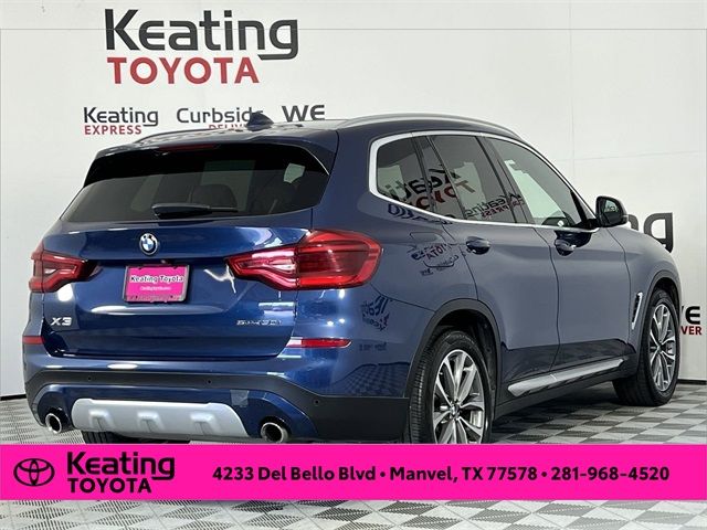 2019 BMW X3 sDrive30i