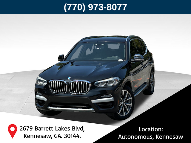 2019 BMW X3 sDrive30i