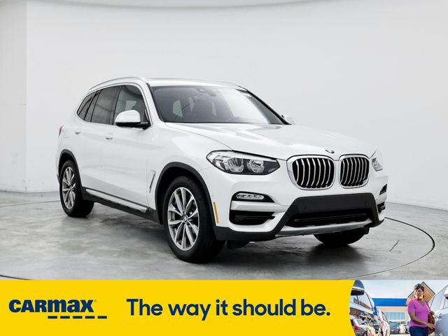 2019 BMW X3 sDrive30i