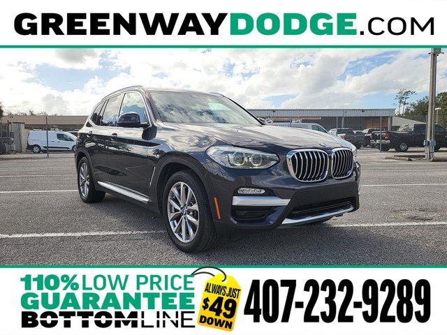 2019 BMW X3 sDrive30i