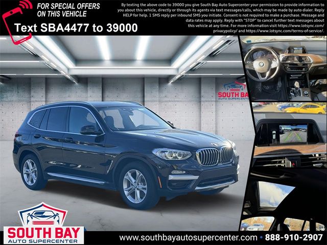 2019 BMW X3 sDrive30i