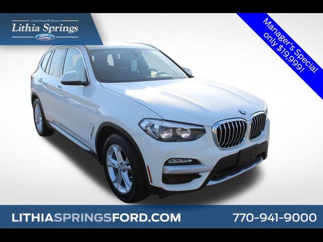 2019 BMW X3 sDrive30i