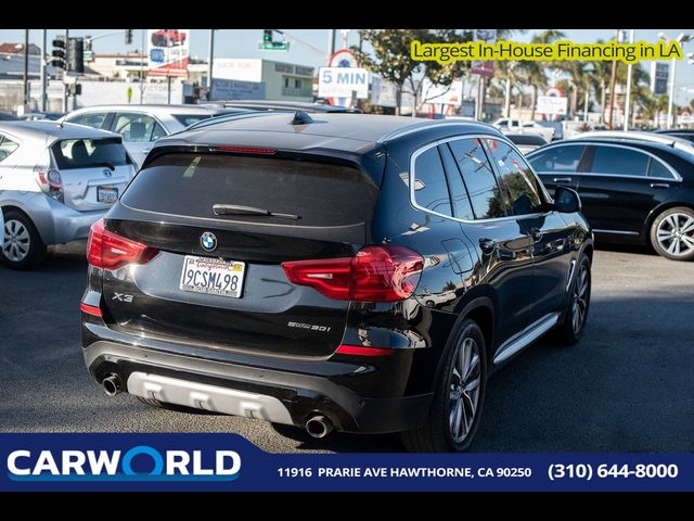 2019 BMW X3 sDrive30i