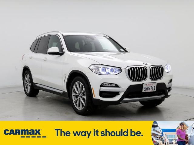 2019 BMW X3 sDrive30i