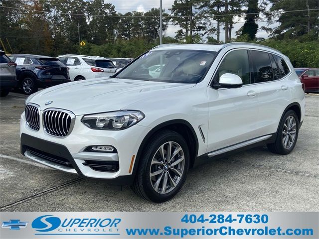 2019 BMW X3 sDrive30i