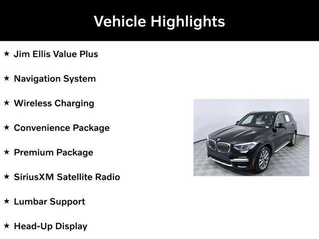 2019 BMW X3 sDrive30i