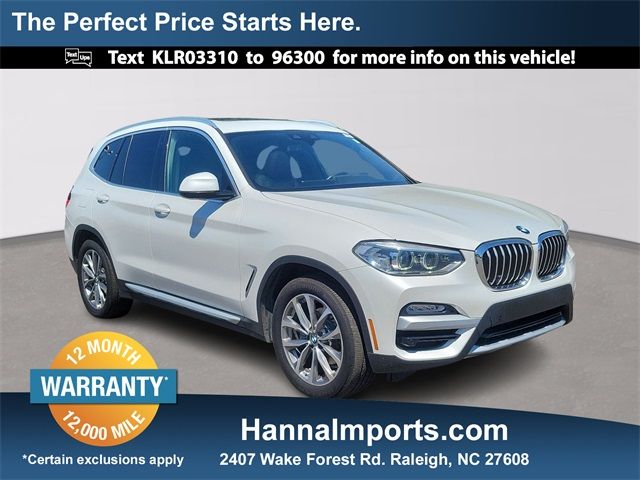 2019 BMW X3 xDrive30i