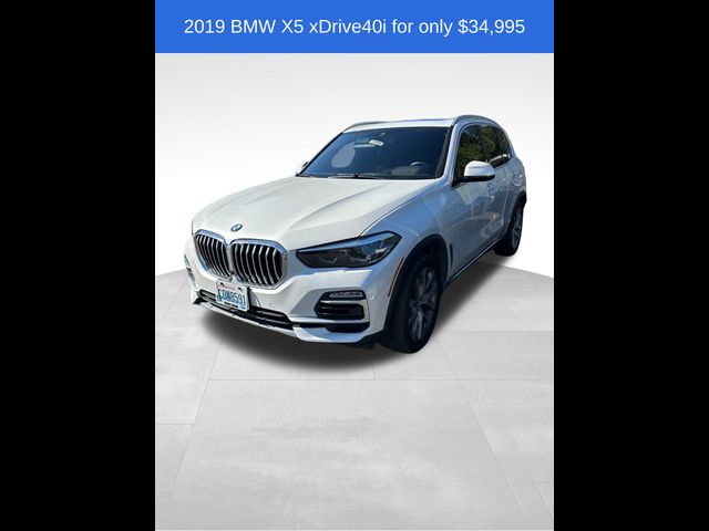 2019 BMW X5 xDrive40i