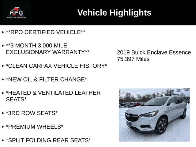 2019 Buick Enclave Essence