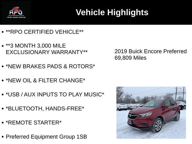 2019 Buick Encore Preferred