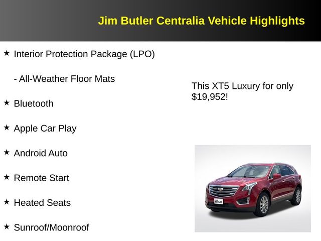 2019 Cadillac XT5 Luxury