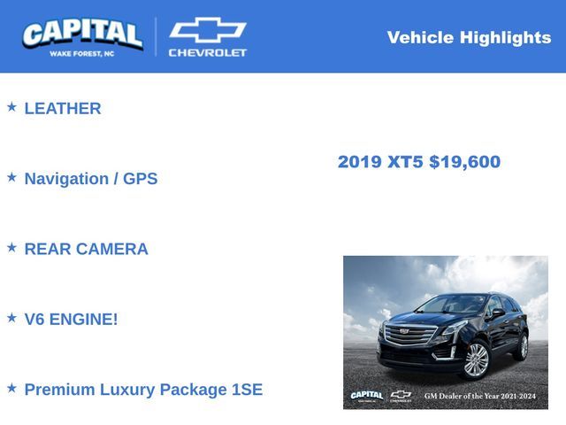 2019 Cadillac XT5 Premium Luxury