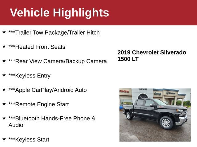 2019 Chevrolet Silverado 1500 LT