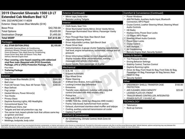 2019 Chevrolet Silverado 1500 LD LT