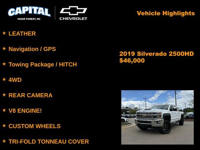 2019 Chevrolet Silverado 2500HD LTZ