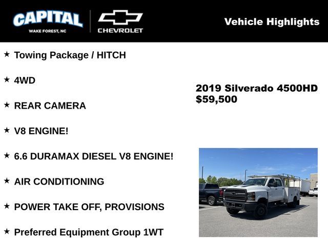 2019 Chevrolet Silverado MD Work Truck