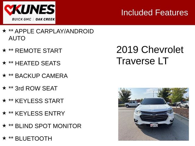 2019 Chevrolet Traverse LT Cloth