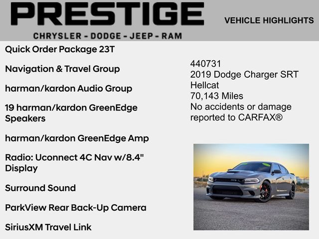 2019 Dodge Charger SRT Hellcat