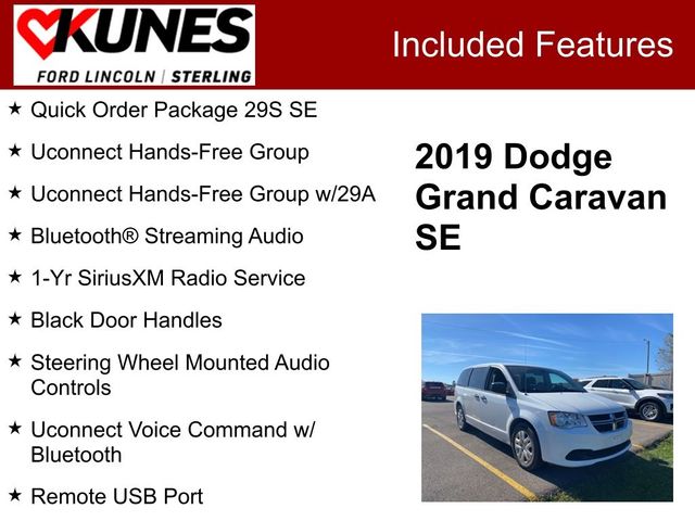 2019 Dodge Grand Caravan SE