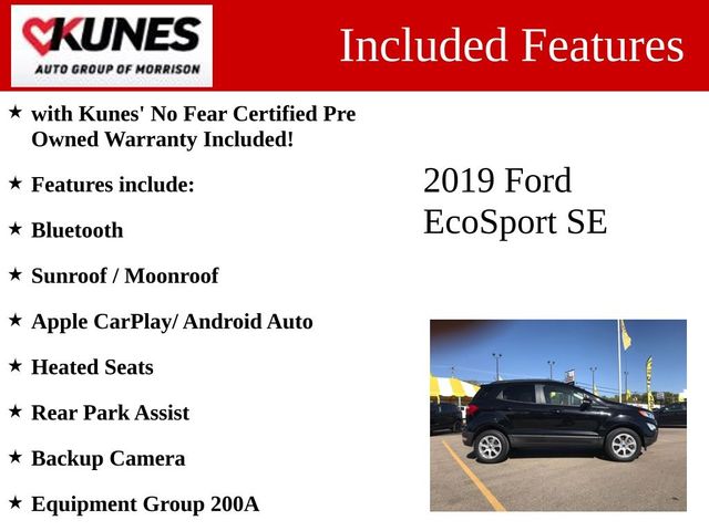 2019 Ford EcoSport SE