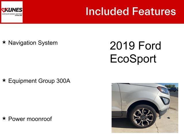 2019 Ford EcoSport SES