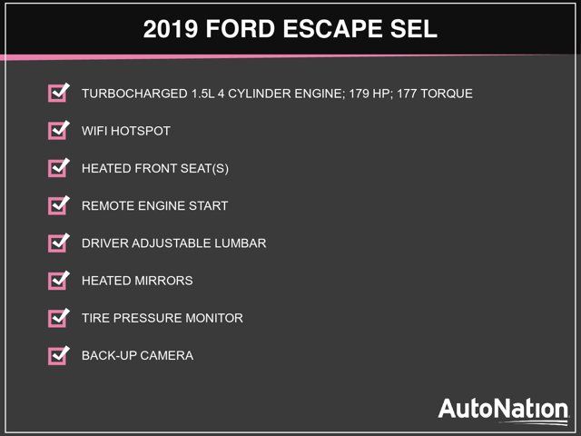 2019 Ford Escape SEL