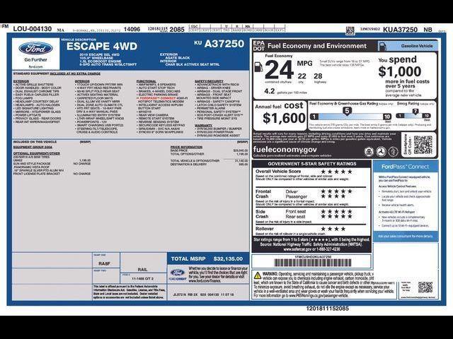 2019 Ford Escape SEL