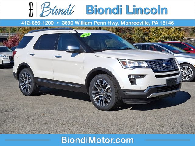 2019 Ford Explorer Platinum