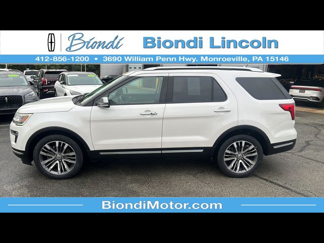 2019 Ford Explorer Platinum