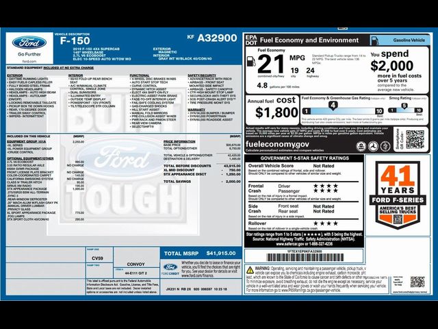 2019 Ford F-150 XL