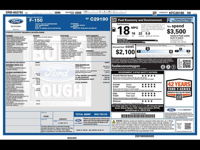 2019 Ford F-150 XL