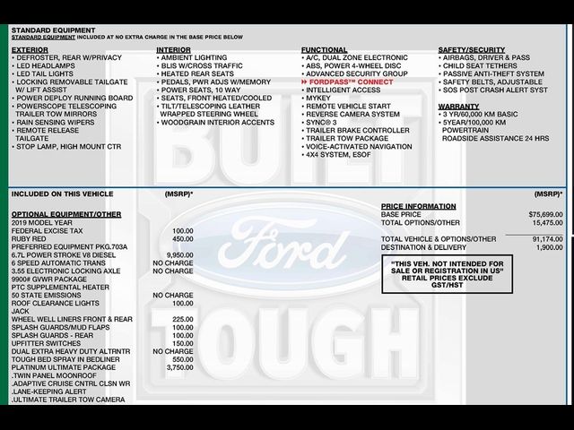 2019 Ford F-250 Platinum