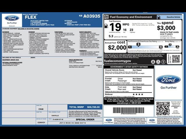 2019 Ford Flex Limited