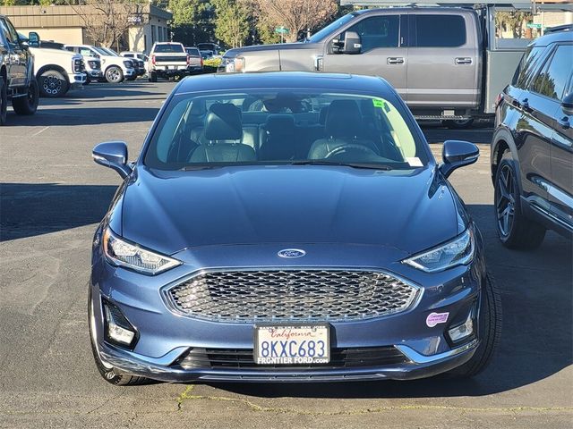 Used 2019 Blue Ford Fusion Energi Sedan For Sale In San Jose, Ca 