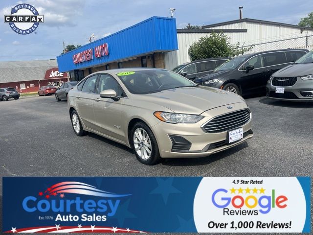 2019 Ford Fusion Hybrid SE