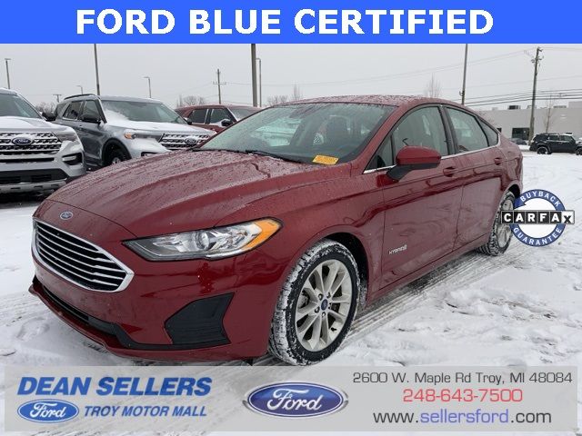 2019 Ford Fusion Hybrid SE