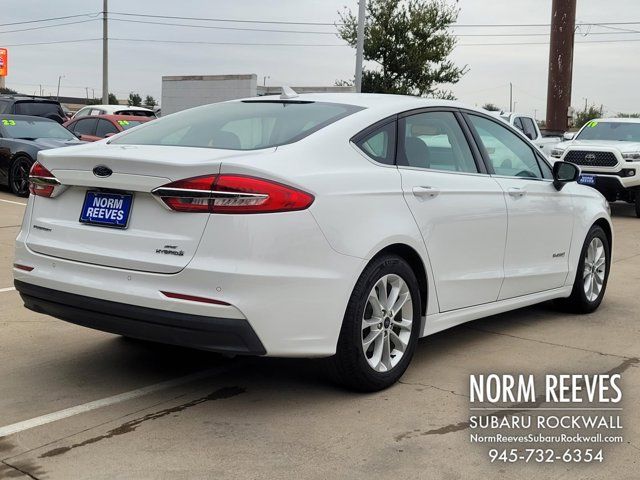 2019 Ford Fusion Hybrid SE