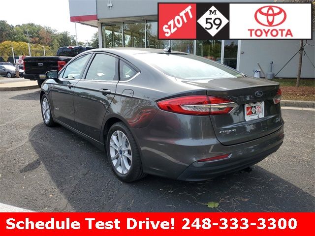 2019 Ford Fusion Hybrid SE