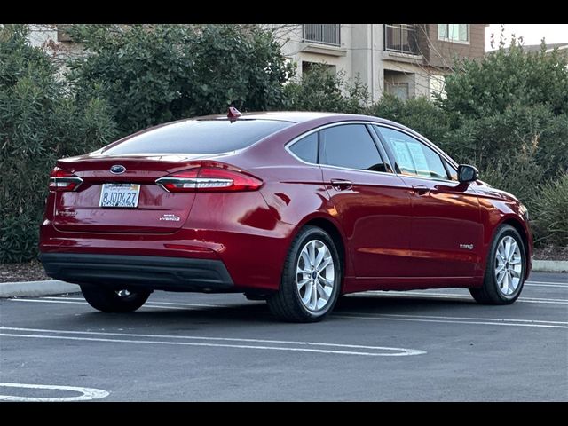 2019 Ford Fusion Hybrid SEL