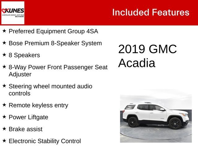 2019 GMC Acadia SLT