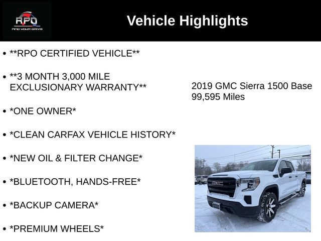 2019 GMC Sierra 1500 Base