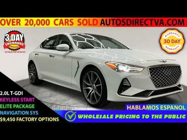 2019 Genesis G70 2.0T Advanced