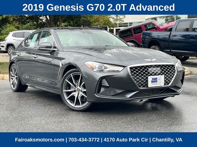 2019 Genesis G70 2.0T Advanced