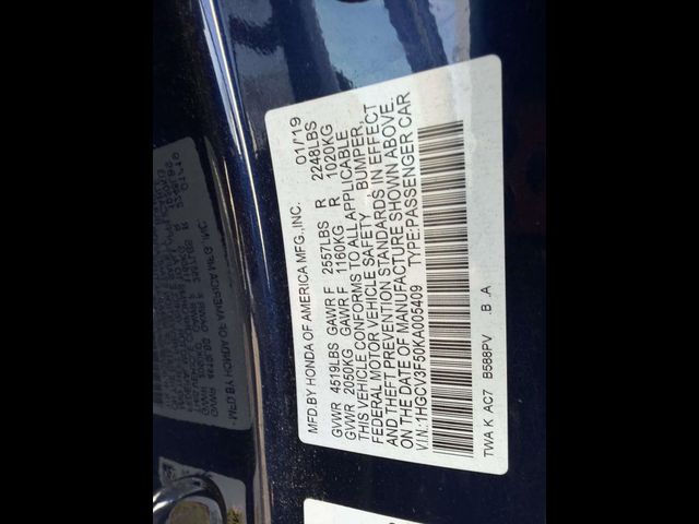 2019 Honda Accord Hybrid EX-L