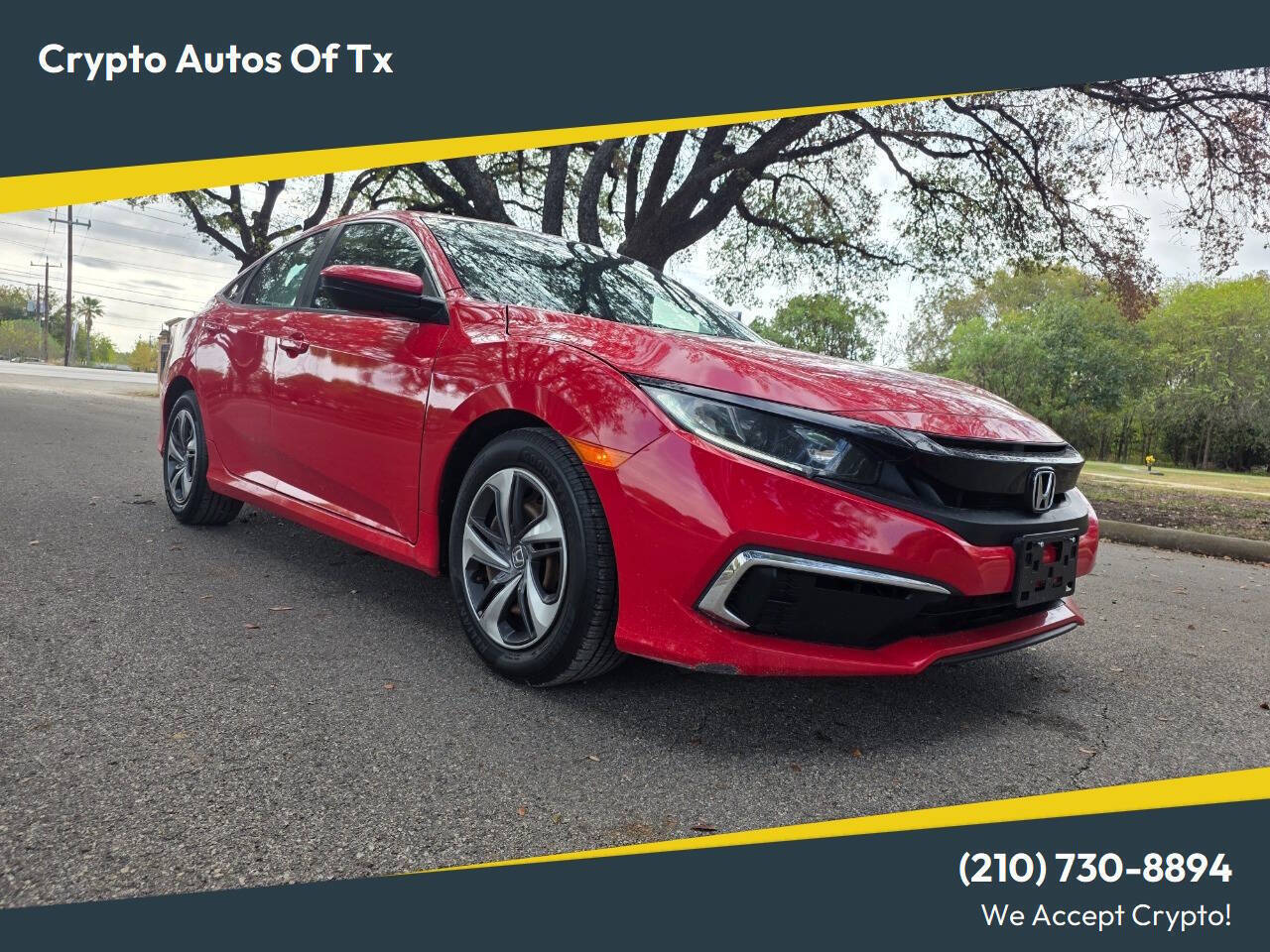 Used 2019 Honda Civic LX For Sale in San Antonio, TX | Capital One Auto  Navigator
