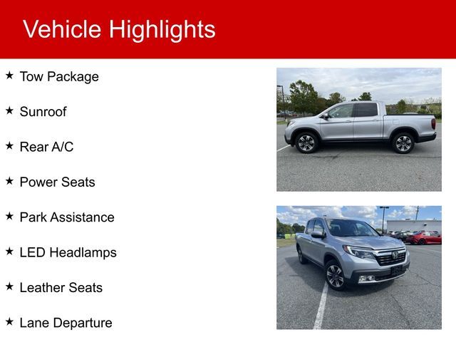 2019 Honda Ridgeline RTL-E